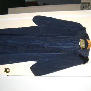 Ladies Nuage Full Length Microfiber Suede Winter Coat